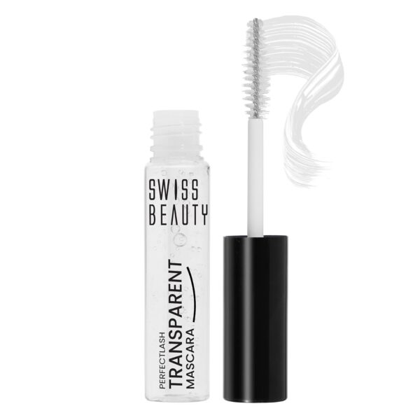 Swiss Beauty Perfect Lash Transparent Volumizing Mascara | Lightweight and Non sticky With Lash Growth Formula| 7ml - Fast Shipping to USA & Canada