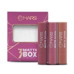 MARS Matte Box Set of 3 Lipsticks for Women | Long-Lasting | Smooth Finish | Moisturising | One Swipe Pigmentation | (3x3.2 gm) (02-Peaches & Nudes) - Fast Shipping to USA & Canada - Image 2
