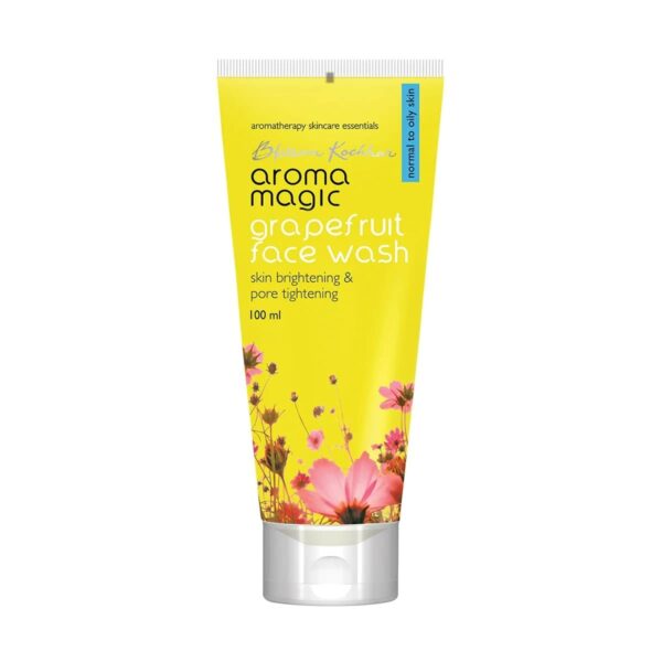 Aroma Magic Combo| Neem & Tea tree face Wash (PWRD by Niacinamide)- 100ml + Grapefruit Face wash- 100ml | Pack Of 2 - Fast Shipping to USA & Canada