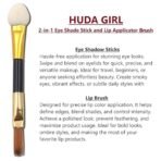 HUDA GIRL All-in-One Makeup Kit with Mirror - Includes 24 Eyeshadow Palette with Brush, 3 Eyebrow Powder, 3 Lip Gloss, 2 Applicator, Blush Contour and Highlighter Palette for Girl & Womens - Fast Shipping to USA & Canada - Image 6