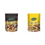 Happilo Premium International Healthy Nutmix, 200g + Happilo Premium International Trail Mix, 200g - Fast Shipping to USA & Canada