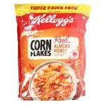 Kellogg's Corn Flakes - Almond & Honey, 1kg Pouch - Fast Shipping to USA & Canada