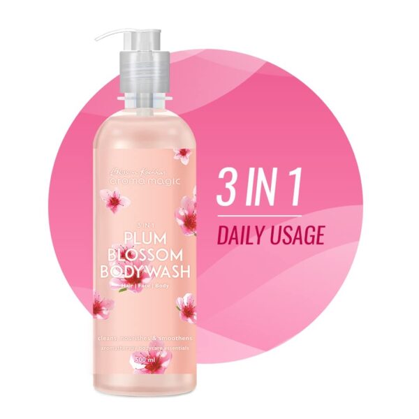 Aroma Magic 3 in 1 Plum Blossom Body Wash- 220 ML - Fast Shipping to USA & Canada