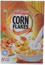 Kellogg's Cornflakes with Real Almond and Honey, 650g - Fast Shipping to USA & Canada - Image 2