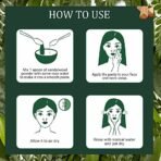 INDUS VALLEY Organic (Sandalwood Face Pack + Aloevera Cucumber Toner) Pack of 200g + 250ml - Fast Shipping to USA & Canada - Image 5