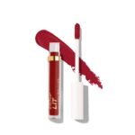 MyGlamm LIT Velvet Matte Liquid Lipstick - My Oh My (Wine Shade) | Hydrating, Mousse Texture, Vegan Lipstick With Vitamin E (1.6ml) - Fast Shipping to USA & Canada