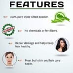 INDUS VALLEY Bio Organic Multani Mitti Powder for Face and Hair - (Jumbo Pack 1Kg) - Fast Shipping to USA & Canada - Image 5