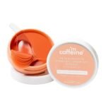 mCaffeine Cooling Under Eye Serum Patch for Brightness | Reduces Pigmentation with 4% Niacinamide & Kombucha Tea | Under Eye Patch Mask | Instantly Hydrates, Cools & De-Puffs - 15 Pairs - Fast Shipping to USA & Canada