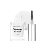 Swiss Beauty Stunning Nail Lacquer Matte Finish | Chip Resistant, Quick drying nail paint | Highly Pigmented with high shine Nail polish | Shade - Clear as Day, 10 ml - Fast Shipping to USA & Canada
