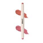 Swiss Beauty Craze Duo Non transferable Lipstick | 2-in-1 Long lasting Lip Colours with Satin Matte Finish | Shade- Peach Me Pink, 2g - Fast Shipping to USA & Canada