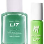 MyGlamm LIT Nail Enamel-Fomo-7ml & LIT Nail Enamel Remover-30ml - Fast Shipping to USA & Canada