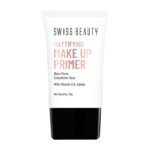 Swiss Beauty Mattifying Makeup Primer | Oil-Free Shine | Minimises Pores | Long-Lasting Base | All skin Types, 30gm - Fast Shipping to USA & Canada