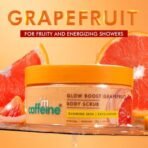 mCaffeine Glow Boost Grapefruit Body Scrub | Tan Removal | AHA- Lactic & Glycolic Acid, Niacinamide | Vitamin C Rich Grapefruit for Glowing, Soft & Smooth Skin | Remove Dry, Dead Skin | Fruity Grapferuit Aroma - 175g - Fast Shipping to USA & Canada - Image 6