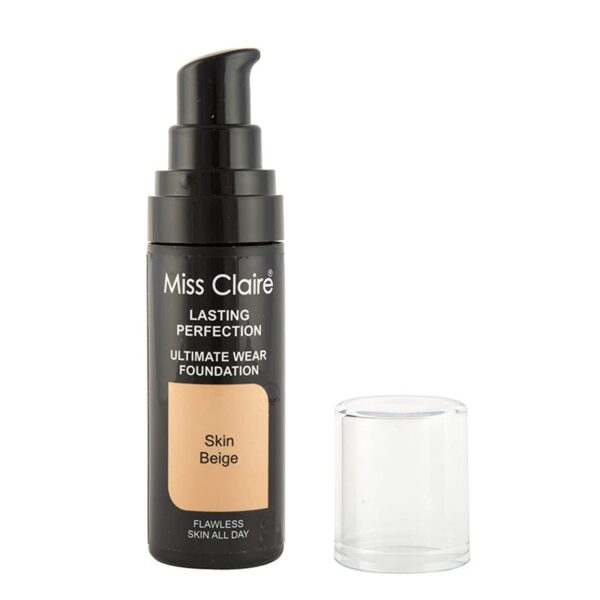 Miss Claire Ultimate Wear Foundation - 21 Cream Beige - Fast Shipping to USA & Canada
