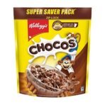 Kellogg's Chocos, High in Protein, B Vitamins, Calcium And Iron, 1.2kg Pack + Kellogg's Muesli with 20% Nuts Delight Pouch, 500 g - Fast Shipping to USA & Canada - Image 3
