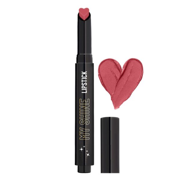 Swiss Beauty My Shine Creamy Lipstick with Vitamin E | Long Lasting Lipstick with Shiny finish | Shade- Rose, 1.5gm - Fast Shipping to USA & Canada