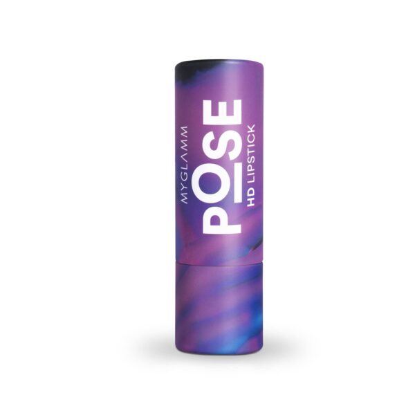 MyGlamm POSE HD Lipstick-Nude Mauve (Pink)-4 gm | Matte Lipstick | Enriched with Moringa oil & Vitamin E | Long-lasting & Moisturising - Fast Shipping to USA & Canada