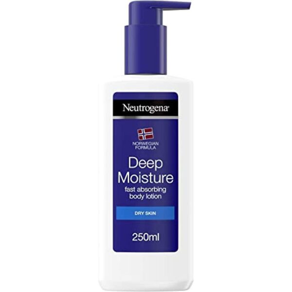 Neutrogena Norwegian Formula Deep Moisture Body Lotion For Dry Skin 250Ml - Fast Shipping to USA & Canada