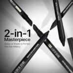 SWISS BEAUTY Select Single Swipe High Impact Kohl Cream Matte Kajal | With In-Built Smudger | 16-Hour Stay | Shade, 1.2G |, Black - Fast Shipping to USA & Canada - Image 3