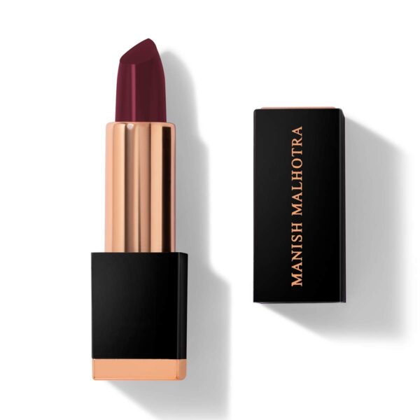 MyGlamm Manish Malhotra Soft Matte Lipstick - Violet Dream - 4gm | Deep Plum Shade | Long Lasting, Moisturizing & Hydrating Lipstick | Full Coverage | Enriched with Tropical Oil - Fast Shipping to USA & Canada