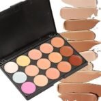 HUDA GIRL Beauty Professional 15 Color 2in1 Highlighter & Contour Concealer Cream Camouflage Palette Makeup # 1 ? Perfect For Both Professional And Personal Use - Fast Shipping to USA & Canada - Image 2