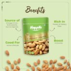 Happilo 100% Natural Premium California Almonds 1kg Value Pack Pouch | Premium Badam Giri | High in Fiber & Boost Immunity | Real Nuts | Whole Natural Badam - Fast Shipping to USA & Canada - Image 7