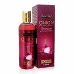 INDUS VALLEY 100% Organic Onion Shampoo With Conditioner Best Defence For Hair Fall- With No Paraben & Sulfate (200ml) - Fast Shipping to USA & Canada