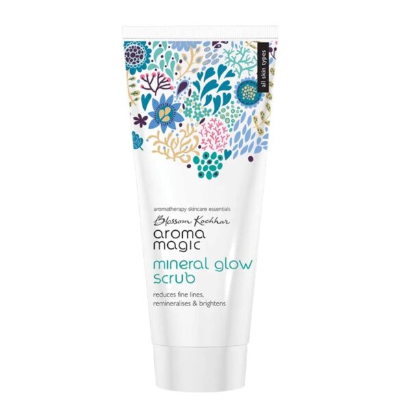 Aroma Magic Combo | Mineral Glow Scrub-100ml + Under Eye Gel- 20gm |Pack Of 2 - Fast Shipping to USA & Canada