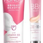 POND'S Bright Beauty Spot-Less Glow Face Wash, 100G & Bb+ Natural Cream For All Skin Types, Instant Spot Coverage + Light Make Up Glow, Light, 18 G - Fast Shipping to USA & Canada