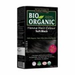 INDUS VALLEY 100% Organic Henna Hair Color (Soft Black)-100 g Pack of 1 - Fast Shipping to USA & Canada