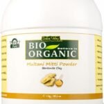 INDUS VALLEY Bio Organic Multani Mitti Powder for Face and Hair - (Jumbo Pack 1Kg) - Fast Shipping to USA & Canada