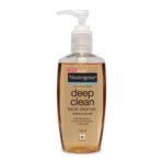 Neutrogena Deep Clean Gentle Facial Cleanser | 2x Glycerin & Cleansing Agent | Alcohol-Free | Dermatologist Tested | Normal to Oily Skin | For Men and Women | 200ml - Fast Shipping to USA & Canada