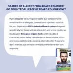 INDUS VALLEY 100% Botanical Hypo Allergic Aqua Beard Colour Dark Brown (100g +15ml) - Fast Shipping to USA & Canada - Image 6
