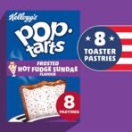 Kellogg's Pop Tarts - Frosted - Hot Fudge Sundae Flavour, 8 Counts - Fast Shipping to USA & Canada - Image 5