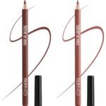 MARS Matte Lip Liner One Swipe Smooth Long Lasting Lip Pencil (1.4gm) - Nude Spell & Deep Dawn - Fast Shipping to USA & Canada