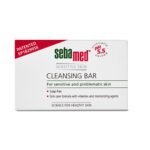 SebaMed Cleansing Bar, Ph5.5, Gentle, Non Drying, Soap Free, Moisturizing Bath, Vitamins & Amino Acids L Free From Phthalates, Dermatologically & Clinically Tested L Ideal, 100 Gm - Fast Shipping to USA & Canada