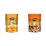 Happilo Fresh Premium Turkish Apricots, + Premium International Nuts And Berries, 200 Grams - Fast Shipping to USA & Canada