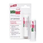 SebaMed Lip Defense Lip Balm With Spf 30 + Vit E | Regenerates Dry, Chapped Lips | Intensive Care With Vit E, Jojoba Oil & Chamomile |Clinically Tested | For Men & Women, 4.8 Gm, White - Fast Shipping to USA & Canada