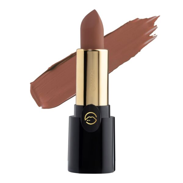 MARS Plush Velvet Matte Lipstick for Women | Smooth Glide | One Swipe Pigmention | Non-Drying Creamy Formula | Rich and Vibrant Color | 3.2 gm | (08-LS15-Caramel Joy) 08-Caramel - Fast Shipping to USA & Canada