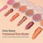 Swiss Beauty Professional Matte Blusher, Face Makeup, Soft Nude, 4gm - Fast Shipping to USA & Canada - Image 3
