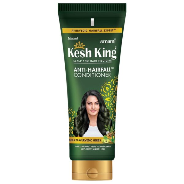 Kesh King Anti Hairfall Conditioner | Aloe vera & 21 herbs| No paraben & No Silicon | 200 Ml - Fast Shipping to USA & Canada
