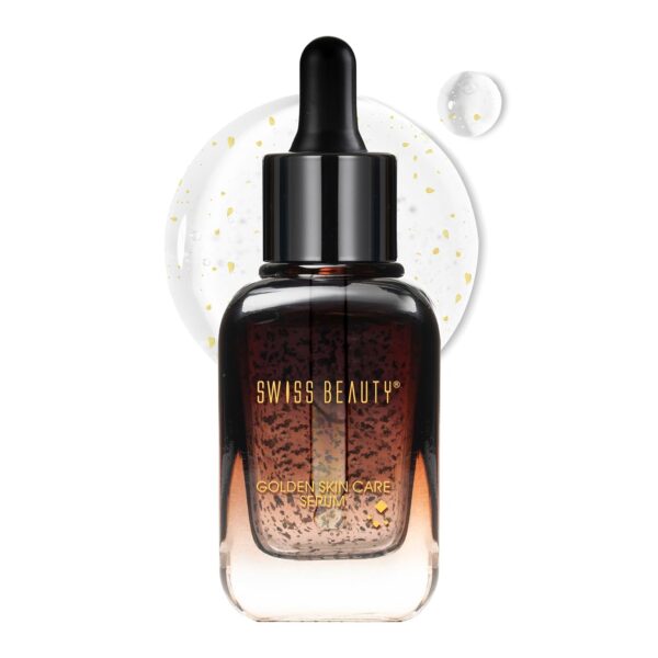 Swiss Beauty 24K Gold Lightweight Skin Care Serum | With Honey & Niacinamide | Reduce fine lines and wrinkles, gives radiant glow | For all skin types | 40ml - Fast Shipping to USA & Canada