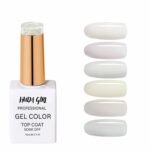 HUDA GIRL Top Coat ? No Wipe Gel Top Coat for Nails, Matte & Glossy Finish, Shine Finish & Long-Lasting Protection - Fast Shipping to USA & Canada