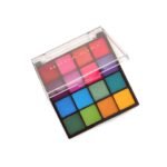 HUDA GIRL BEAUTY 16 Color Eyeshadow Palette - Shimmer & Matte Shades for Pretty All Day Eyes - Swiss Bright Edition - Fast Shipping to USA & Canada