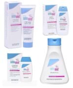 Sebamed Baby Travel Pack Baby Shampoo 50ml, Baby Wash 50ml, Baby Cream 50ml & Baby Lotion 50ml (Pack of 4) - Fast Shipping to USA & Canada