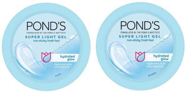 POND'S Super Light Gel Oil Free Face Moisturizer 100g & POND'S Super Light Gel Oil Free Face Moisturizer 49g Combo - Fast Shipping to USA & Canada