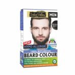 INDUS VALLEY 100% Botanical Hypo Allergic Aqua Beard Colour - Black (100g +15ml) - Fast Shipping to USA & Canada