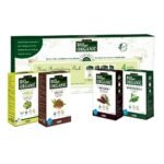 INDUS VALLEY Hair Revitalising Pack Amla, Shikakai, Reetha and Bhringraj Powder | Beauty Gift Set | Gift for Your Best Friend, Lover, Girlfriend, Fiancee, Wife, Mother, Daughter on Diwali Gift, Christmas, Birthday, Anniversary, New year, Valentine's Day, Mother's Day-GIFT PACK 30g*4=120g -Gift Pack - Fast Shipping to USA & Canada