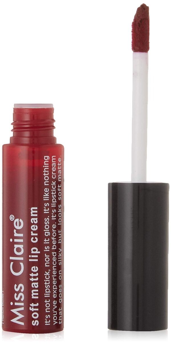 Miss Claire Soft Matte Lip Cream 61, Red, 6.5 Grams - Fast Shipping to USA & Canada