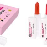 MyGlamm POPxo Makeup - Mini Lip Kit - Feelin Peachy - 7.5gm (Set of 3) & MyGlamm POPxo Makeup - Mini Lip Kit - Berry Amor - 7.5gm (Set of 3) - Fast Shipping to USA & Canada